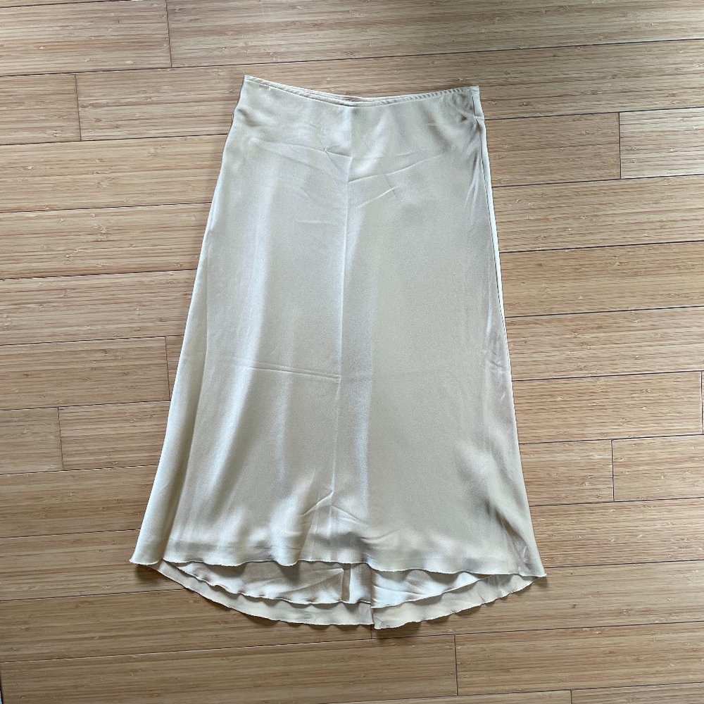 Abercrombie and Fitch Marigold Lined A-line Skirt